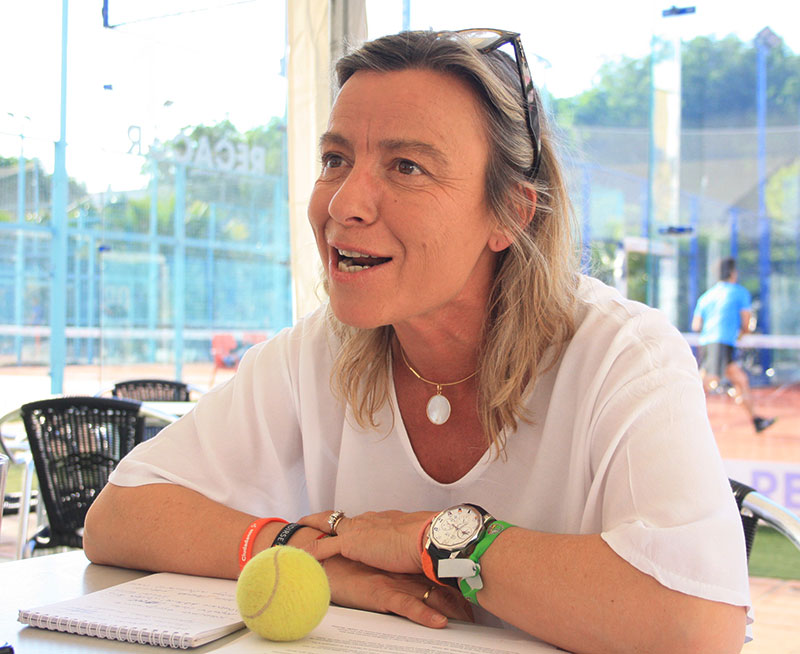 Isabel Albás sonríe al futuro del deporte en Córdoba
