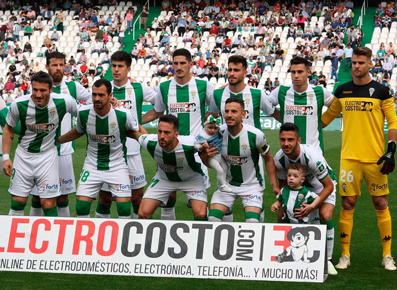 El once blanquiverde que sucumbió ante el Lugo y condenó al descenso al Córdoba CF