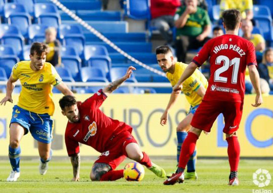 La caída de Osasuna en Las Palmas fue un punto de inflexión.