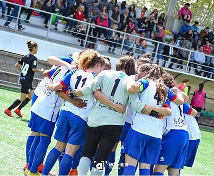 Las jugadoras del Pozoalbense en un partido