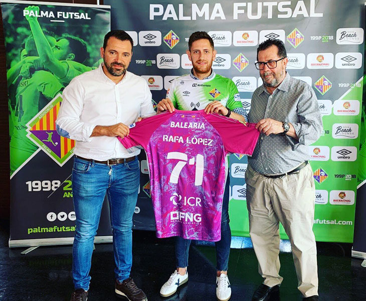 Rafa López pasa desde Jaén a Palma de Mallorca