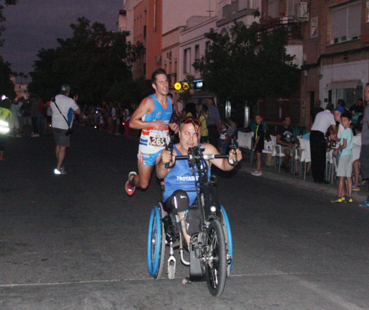 Una imagen de la Nocturna Running Alcolea de 2019. Autor: Paco Jiménez