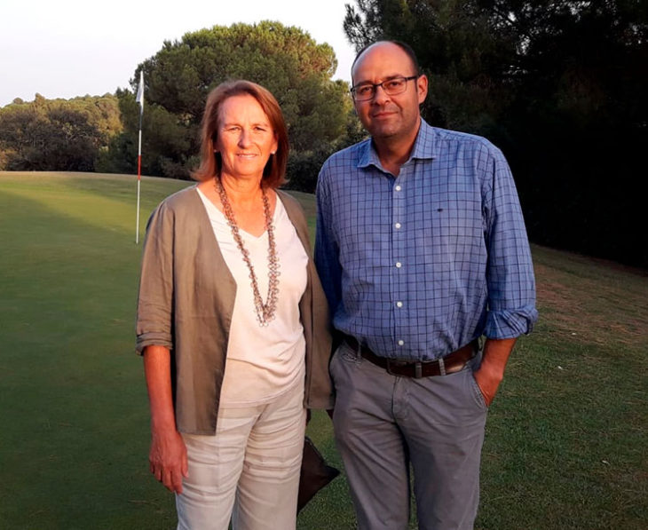 Antonio Granados y María del Mar, la nueva bicefalia en la presidencia del Real Club de Campo de Córdoba