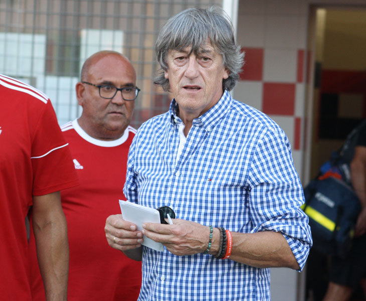 Enrique Martín, entrenador del Córdoba