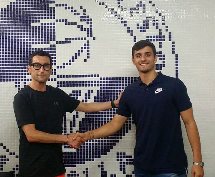 Lucas Muñoz, feliz de iniciar una nueva aventura en Marbella