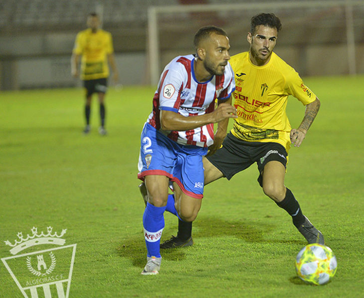 Una imagen del debut del Villarrubia en el Nuevo Mirador. Foto: Algeciras CF