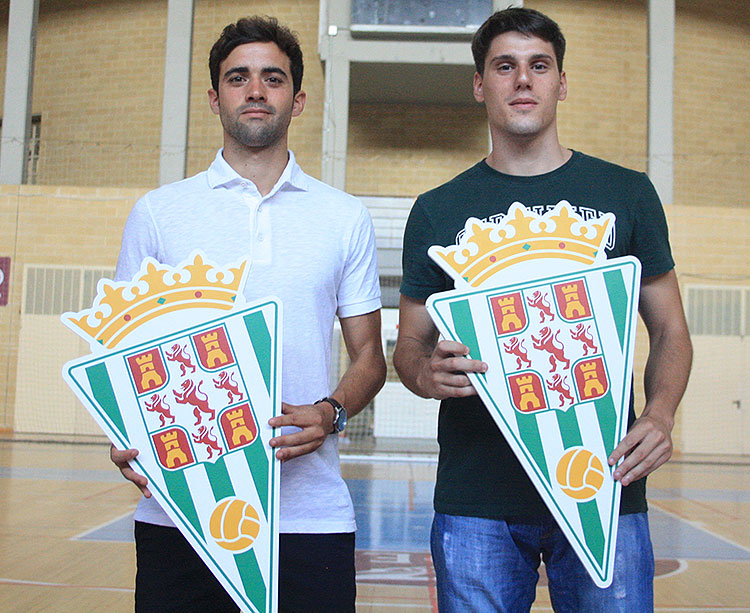 Pablo del Moral y Gonzalo Puebla, otras dos caras nuevas del Córdoba CF Futsal