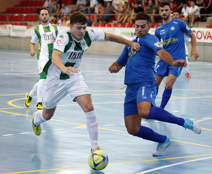 El Córdoba Patrimonio de la Humanidad pasó como un ciclón por Pozoblanco, sobre todo en la segunda parte. Foto: Córdoba Futsal