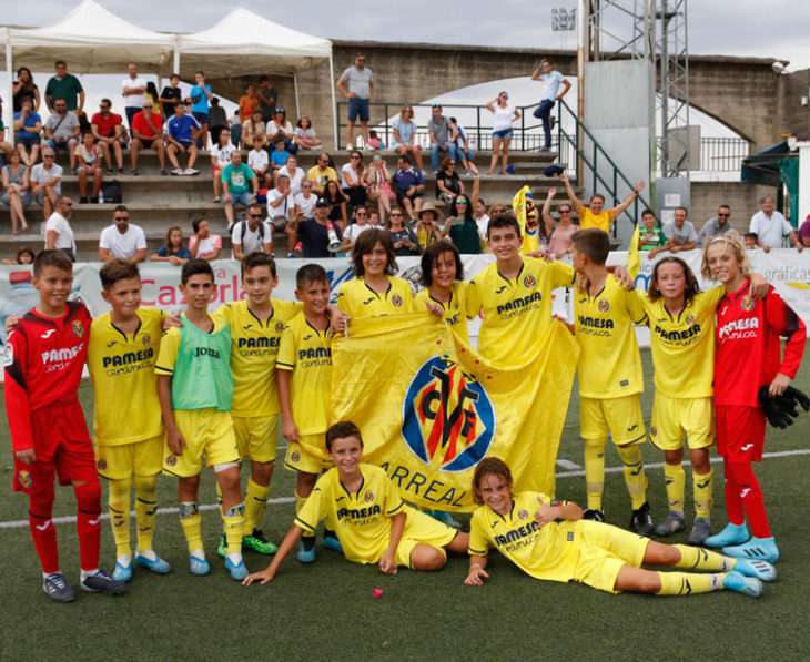 El Villarreal fue el campeón alevín