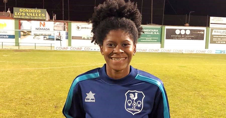 La nueva jugadora del Pozoalbense, Natalia Mills. Foto: Hoy al día