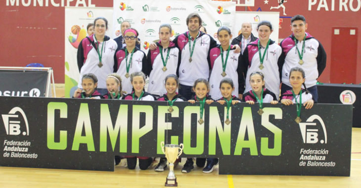 La selección cordobesa de minibasket, campeona de Andalucía