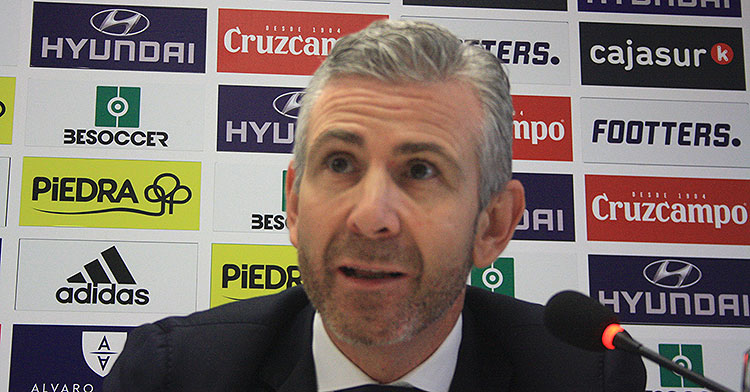 Javier Bernabéu, uno de los administradores judiciales del Córdoba