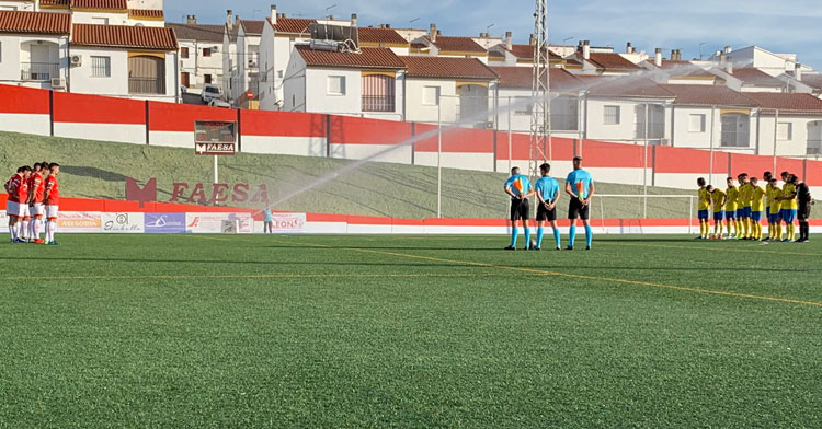 El día del derbi en Espiel. Foto: Ciudad Jardín