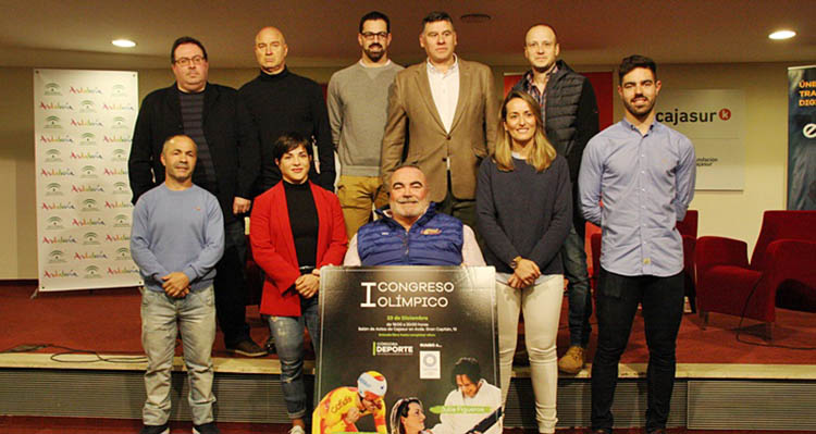 Los ponentes del I Congreso Olímpico de Cordobadeporte, los pasados como Rafa Berges, Domingo García, Carlos Machado o Rafa Muñoz, a los actuales Alfonso Cabello, Fátima Gálvez y Julia Figueroa.
