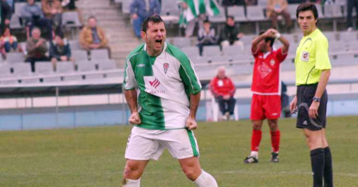 Un gol de Javi Moreno dio al Córdoba el triunfo en su último duelo en El Arcángel ante el Marbella. Foto: Besoccer / CCF