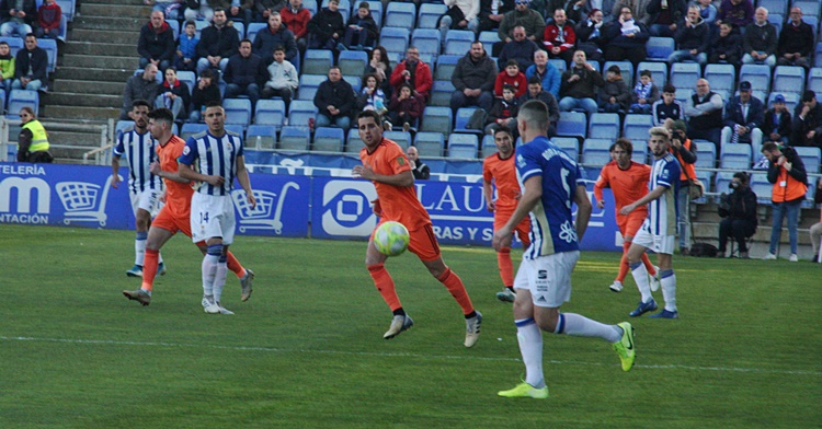 El Córdoba en el partido ante el Recreativo de Huelva de 2020. Autor: Paco Jiménez