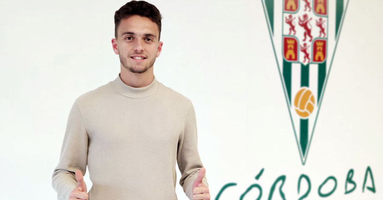 Álex Marcelo, el otro refuerzo postrero del filial. Foto: Córdoba CF