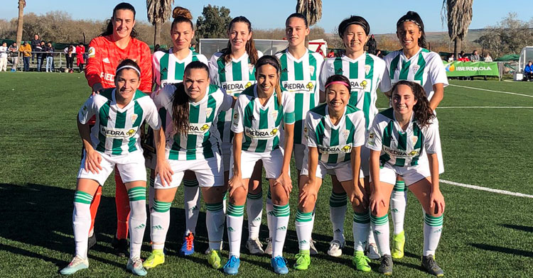 El once inicial de Manu Agudo. Foto: Córdoba CF