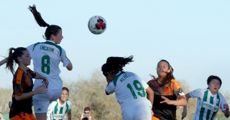 El Córdoba Femenino espera dar continuidad a su victoria contra el Valencia. Foto: Córdoba CF