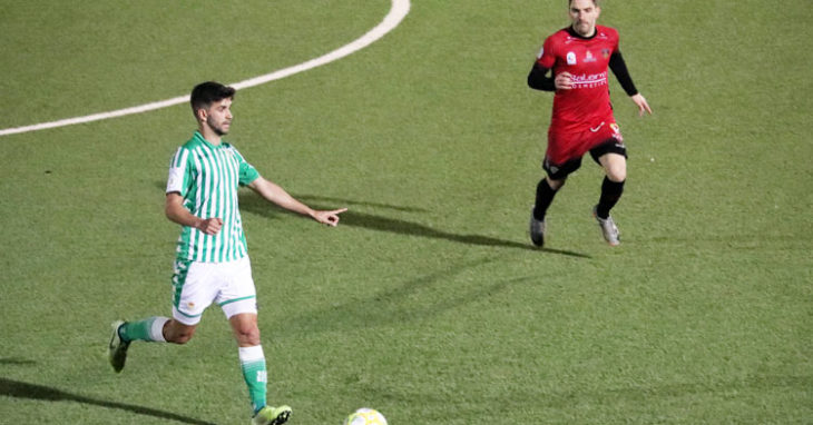 El Betis Deportivo hincó la rodilla en el Polinario. Foto: @RBetisCantera