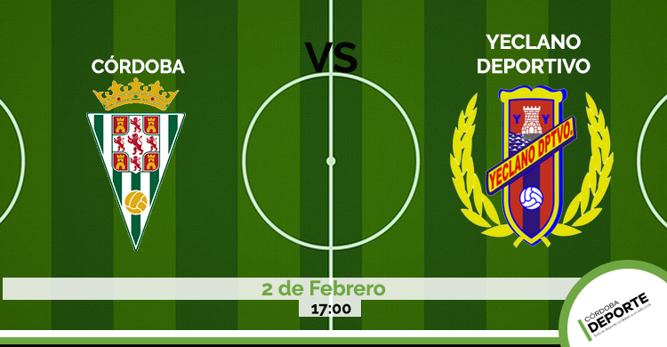 Sigue on line el Córdoba CF vs Yeclano.