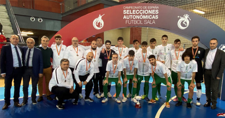 Andalucía se hace con la plata en el Campeonato Nacional Sub-19. Foto: RFAF