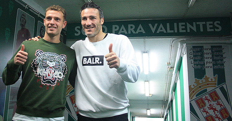 Jordi Tur y Piovaccari, dos valientes más que se suman a la causa del Córdoba CF en Segunda B.