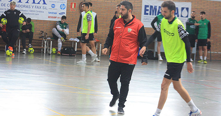 Josan González junto a Zequi en un entrenamiento en el Guadalquivir