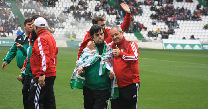 Uno de los integrantes del equipo Genuine del Córdoba que ganó sus dos partidos del fin de semana.