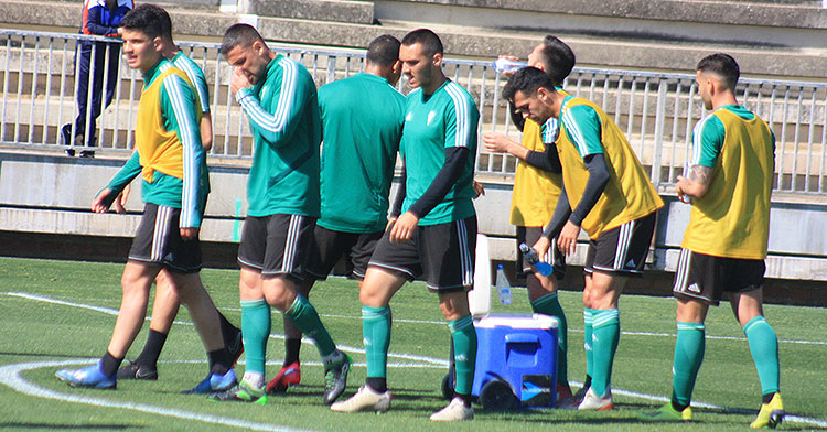 Moutinho inició un plan especial de entrenamientos en solitario ante el parón de la liga, después de ejercitarse ayer con el grupo.