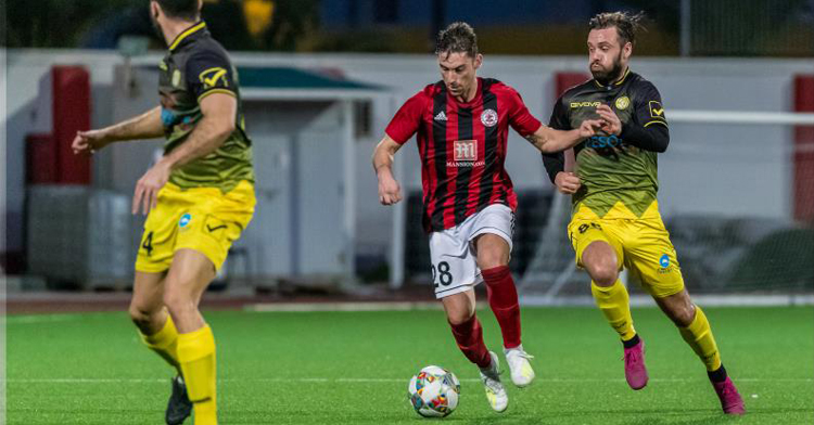 Marcos Pérez, cordobés que forma parte de la plantilla del Lincoln Red Imps. Foto: Lincoln Red Imps Football Club
