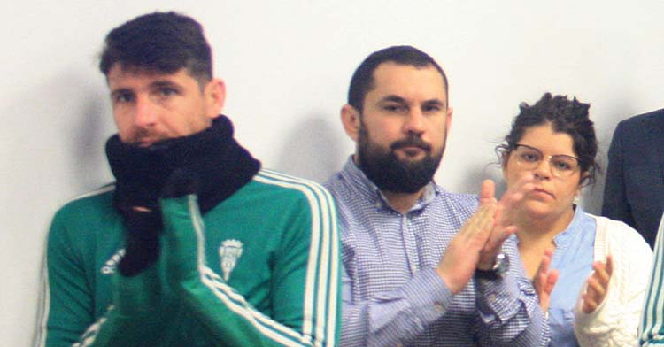 Jorge Rodríguez de Cózar durante la despedida de Raul Agné.