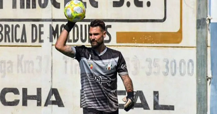 Álvaro García, nuevo portero pontano. Foto: Atlético Mancha Real