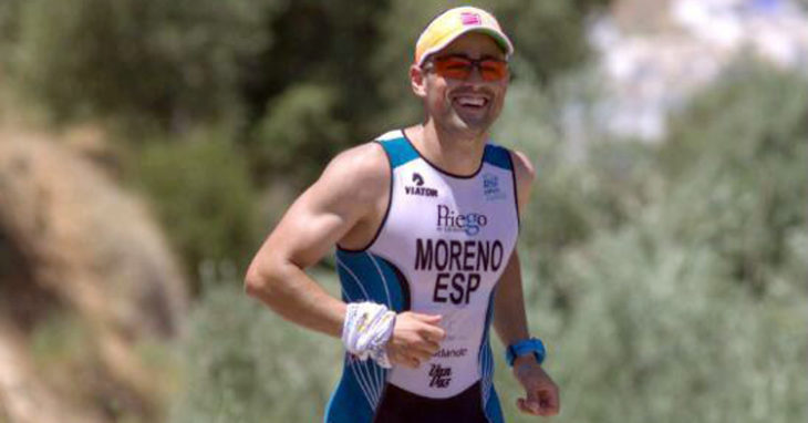 Jorge Moreno en una competición