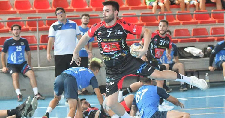 Juan Herrera en un partido en el Sepúlveda. Foto: CBM Pozoblanco