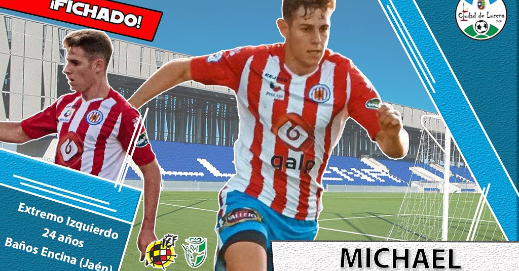 Michael, nuevo fichaje del Ciudad de Lucena, con la camiseta de su anterior equipo