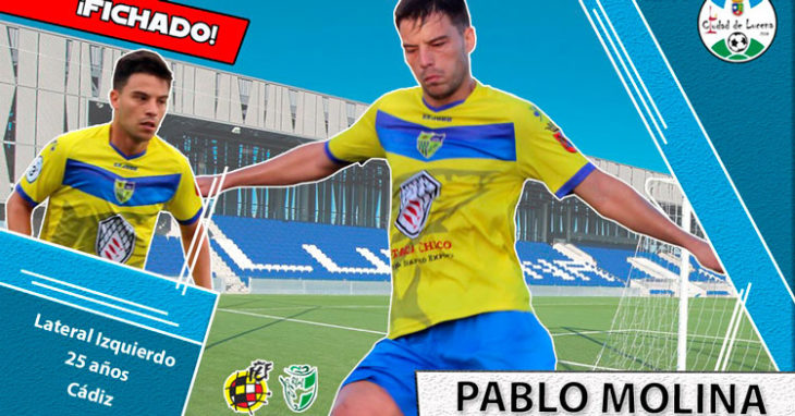 Pablo Molina, nuevo jugador del Ciudad de Lucena