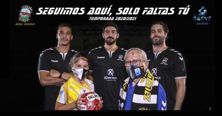 El cartel de la campaña de abonados del Ángel Ximénez para la temporadas 2020-21.