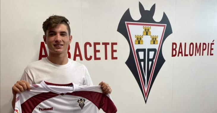 David García tras su fichaje por el Albacete. Foto: CD Pozoblanco