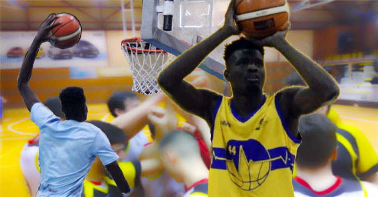 El nuevo jugador del Climanavas Agrometal, Fall. Foto:CP Peñarroya