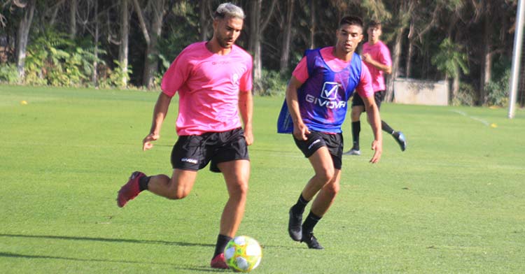 Iván Robles en uno de sus últimos entrenamientos en la Ciudad Deportiva