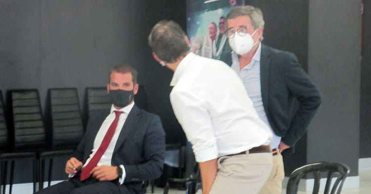 González en su aparición en Córdoba en la Junta de Accionistas de agosto pasado