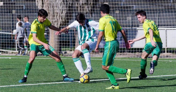 Un partido de competición juvenil de la pasada temporada. Foto: El Faro de Ceuta