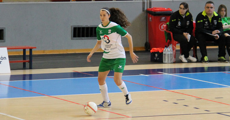 Neiva Cano en su anterior etapa en el Deportivo Córdoba Cajasur