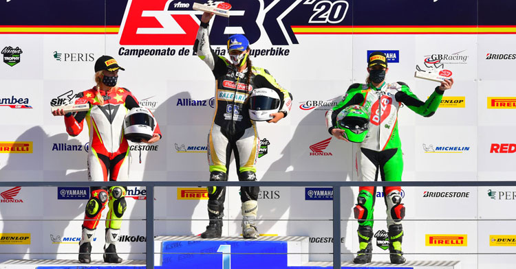 Andrea Sibaja logra un doble podio en Navarra. Foto: Sotoca