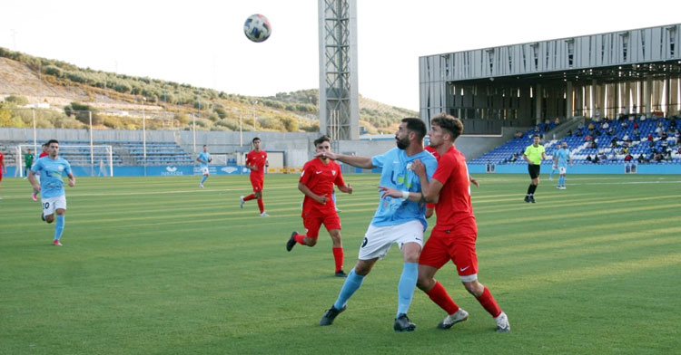El cuadro celeste sumó sus tres primeros puntos. Foto: Ciudad de Lucena