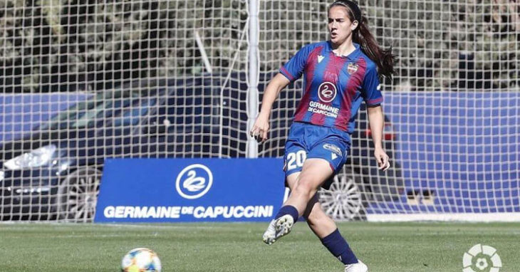 Rocío Gálvez en un partido de la pasada temporada. Foto: LFP
