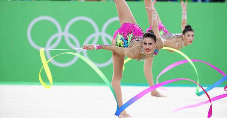 Lourdes Mohedano en la final de Río de Janeiro donde logró la medalla de plata olímpica con España.