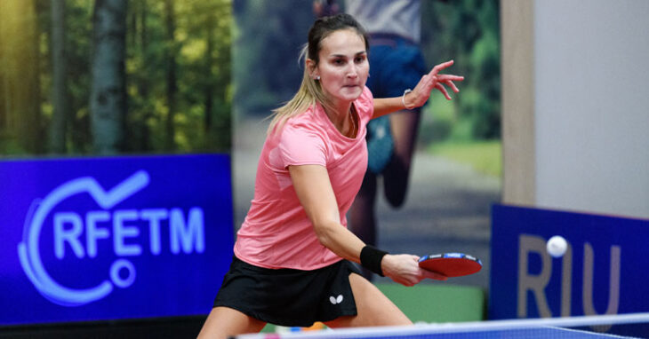 Marija Galonja en uno de sus partidos. Foto: Álvaro Díaz.