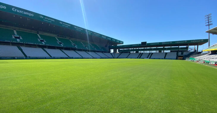 Una vista del Estadio El Arcángel. Foto: CCF
